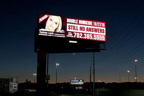 Las Vegas Billboards Focus Attention On 2 Unsolved Killings Homicides