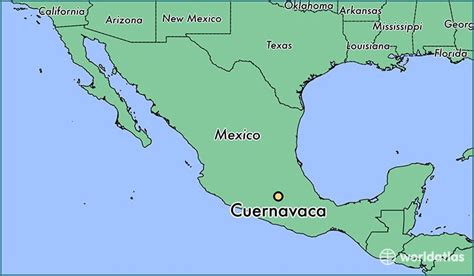 Where Is Cuernavaca Mexico On A Map Tourist Map Of English