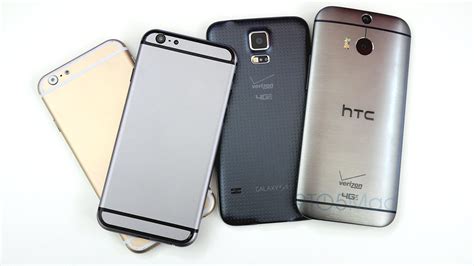 Detailed Space Gray Iphone 6 Mockup Compared To Htc One M8 And Samsung