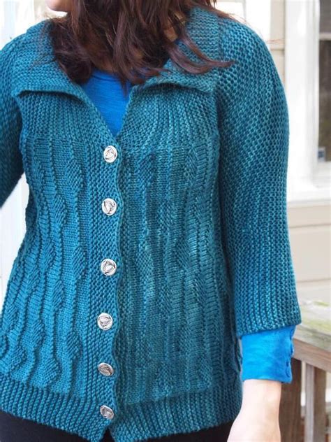 10 Gorgeous And Free Knitting Patterns For Womens Cardigans