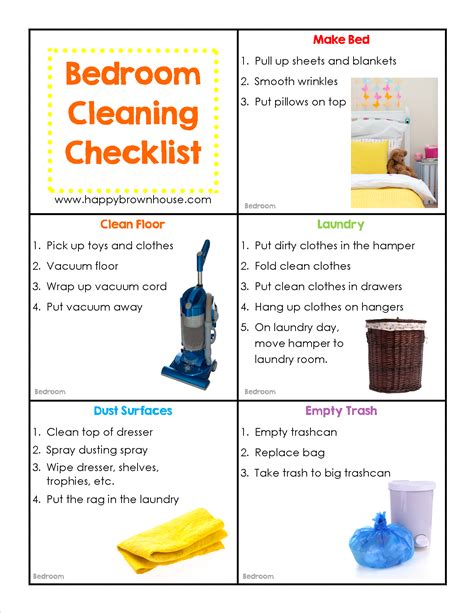 These Cleaning Chore Cards For Kids Include Everything Needed To Clean