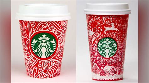 Starbucks Plucks Two Canadian Designs For Seasonal Red Cups Ctv News