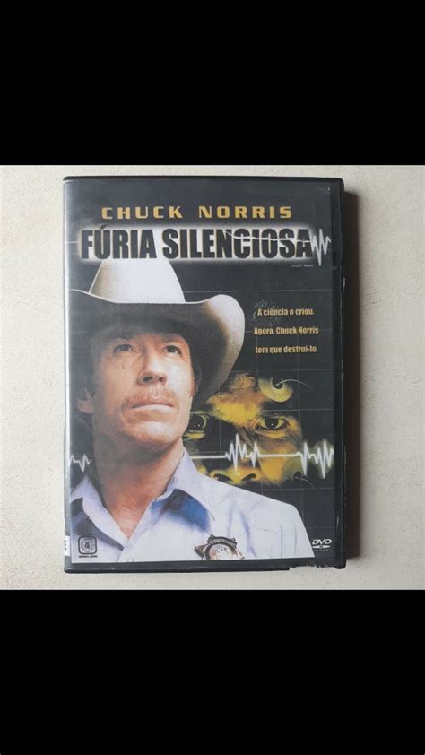 Dvd Original Fúria Silenciosa Chuck Norris Terror Filme E Série