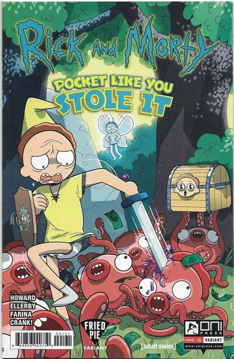 Rick And Morty Pocket Like You Stole It 1 Fried Pie Variant Hot