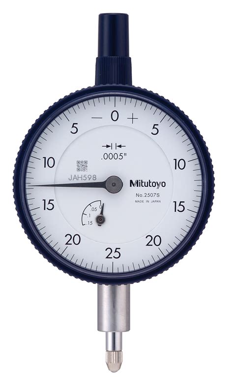 Mitutoyo Dial Indicator Series 2 0125 Range 0 25 0 Dial Reading