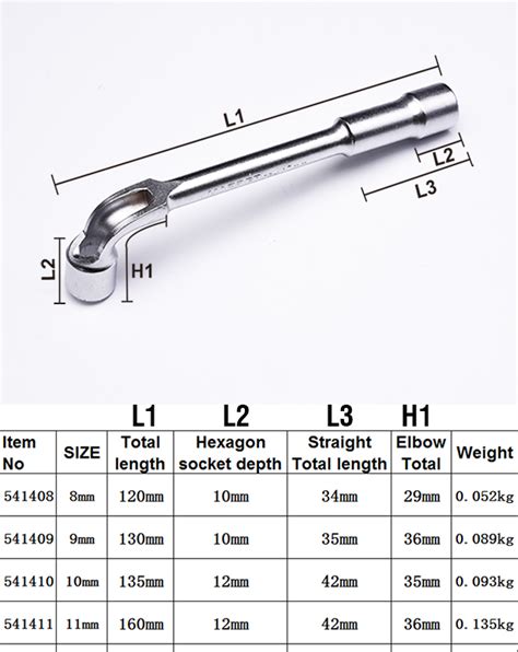 L Type Socket Wrenchshanghai Harden Tools Co Ltd