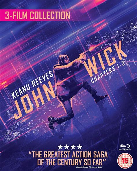 Blu Ray3 John Wick 123 Triple Boxset 3 Blu Ray Amazonde Dvd