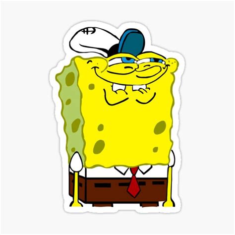 Spongebob Squarepants Sticker For Sale By Eslavick555 Redbubble