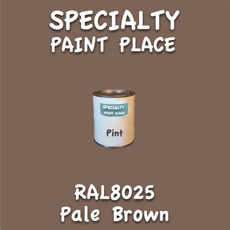 Ral 8025 Pale Brown Pint Can