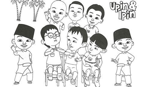 7 best upin ipin images photo cake topper 3d character 90s cartoon characters. Download Cepat Poster Mewarna Upin Ipin Yang Terbaik Dan