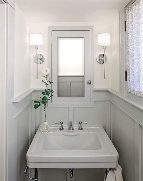 The powder room, also known as a small guest bath or half bath, is usually located near a home or apartment's entrance and consists of a toilet and sink. Small Powder Rooms - Fine Homebuilding