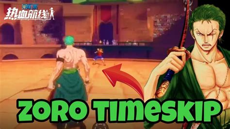 Timeskip Zoro Pvp Gameplay Preview One Piece Fighting Path Youtube