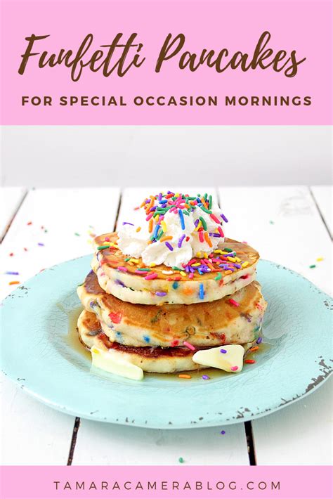 Funfetti Pancakes For Special Occasion Mornings Tamara Like Camera