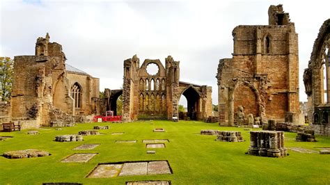 Elgin Cathedral Known As The Lantern Of The North In Elgin Scotland