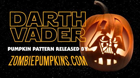 Darth Vader Pumpkin Pattern By Youtube