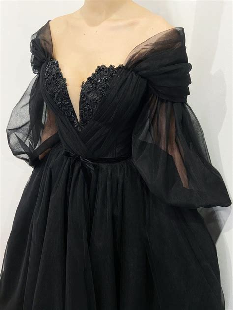 Made To Order This Black Tulle Dress Is 2 In 1 Laced Corset Bodice