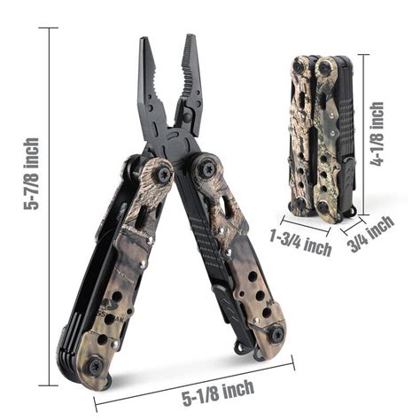 Mossy Oak Multi Tool 13 In 1 Multi Function Pliers Folding Pocket Tool