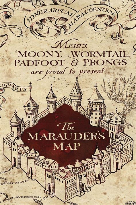 Marauders Map Harry Potter Bedlinen Emp