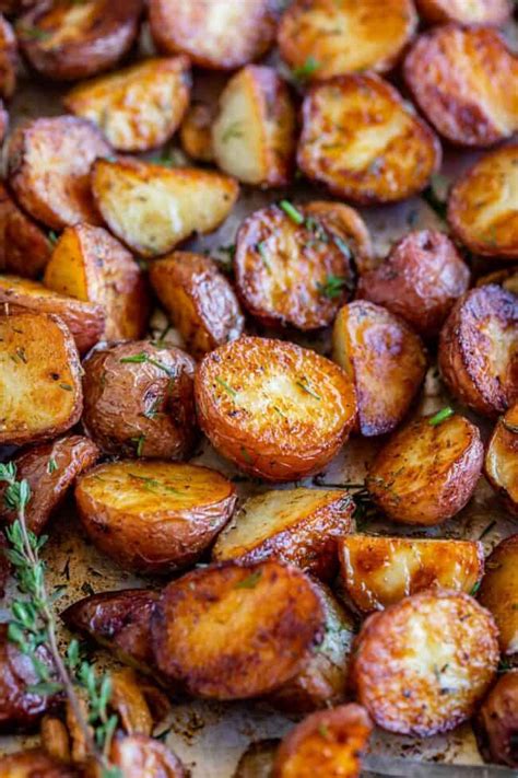 Easy Roasted Red Potatoes The Food Charlatan