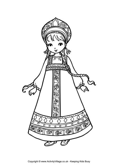 Color online with this game to color cultures coloring pages and you will be able to share and to create your own gallery online. Russia Coloring Pages at GetColorings.com | Free printable ...