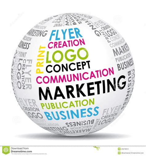 Marketing Communication World Stock Vector - Illustration ...