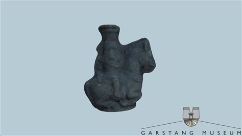 Egyptian God Bes On A Horse 3d Model By Garstang Museum Of