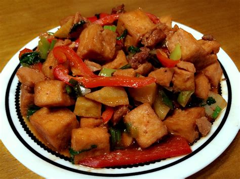 So, bake your tofu in the oven to crispy perfection, then cook it in sauce, or drizzle sauce on top. TOFU ROYAL | Pinoy Food Delight