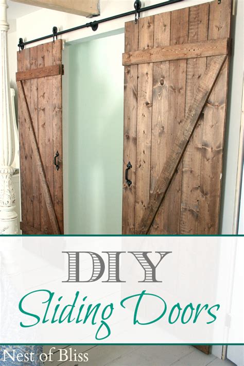 20 Diy Sliding Door Projects To Jumpstart Your Homes Rennovation