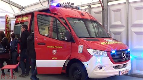 German Fire Department Mercedes Sprinter Bos Command Van Rettmobil 5