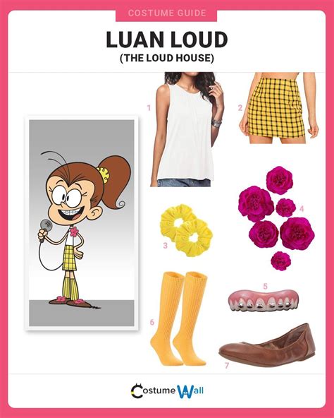 Dress Like Luan Loud From The Loud House Nickelodeon Costumes