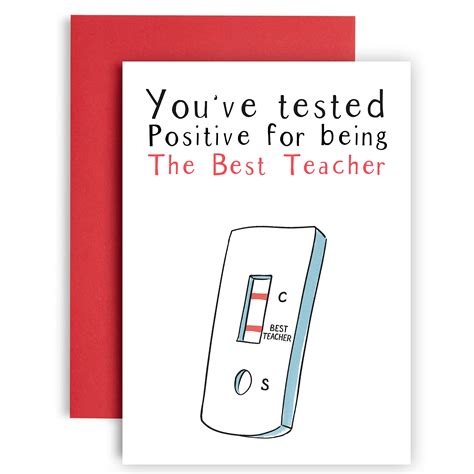 Buy Huxters Thank You Teacher Funny Card Premium Quality A5 Greeting