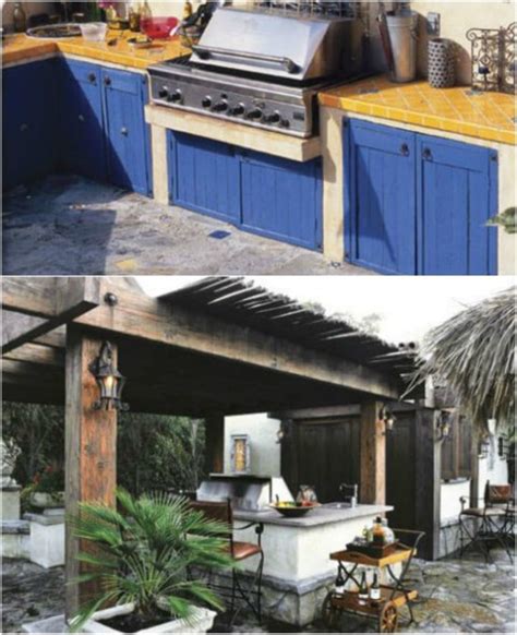 Many use less fuel than traditional grills and. 15 Amazing DIY Outdoor Kitchen Plans You Can Build On A ...
