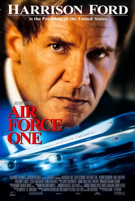 The movie is extremely popular with. Air Force One Movie Poster (#1 of 5) - IMP Awards