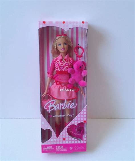 Barbie Dolls I Love Valentines Day Valentine 2007 Special Edition New Mattel Barbiedoll