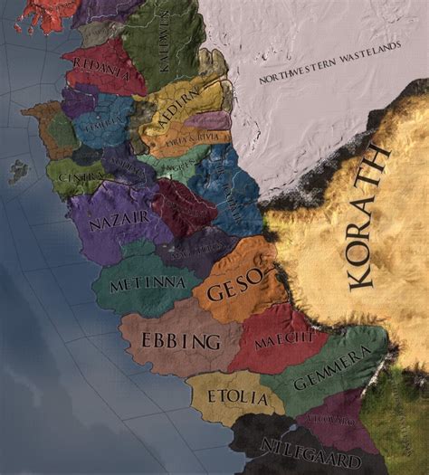 Witcher World Map