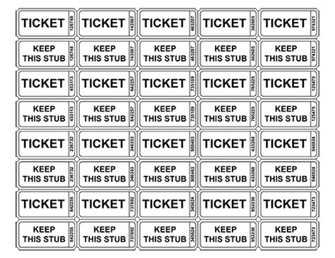 printable raffle tickets with numbers make your own raffle tickets tim s printables