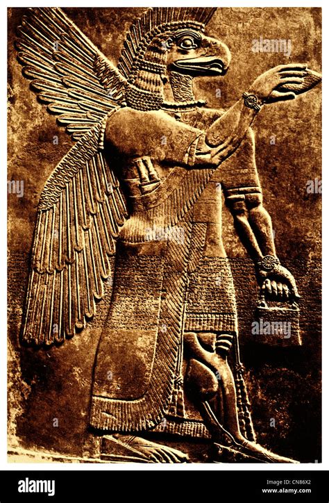First Published 1916 Assyrian Conception Of Ashur Chief Of The Gods