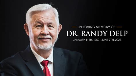 Dr Randy Delp Memorial Service Youtube