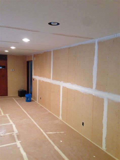 For example, scratches can be. Removed wood paneling to find unfinished drywall. So here ...