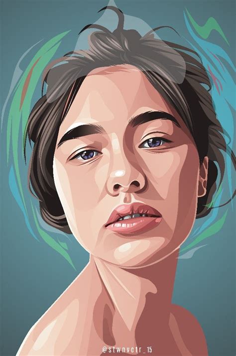 Stwnvctr_15: I will draw detailed cartoon vector portrait from your
