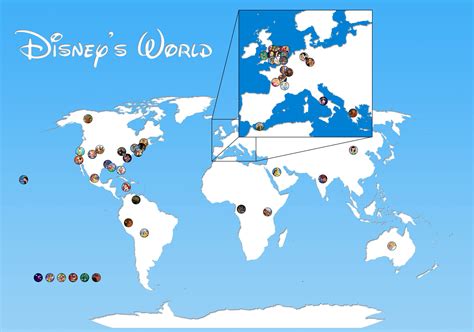 A Different Kind Of Disney World Disney Animated Movies Disney Animated Films Disney Map