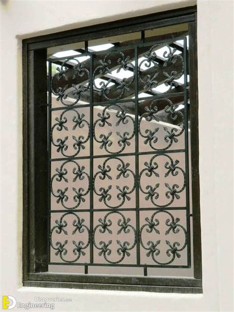 Elegant Window Grill Designs Ideas For Homes Engineering Discoveries
