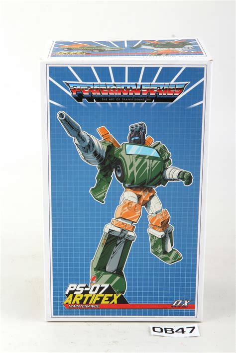 Packaged Not Sealed 3rd Party Transforming Figures® Ocular Max Ox Perfection Series Artifex
