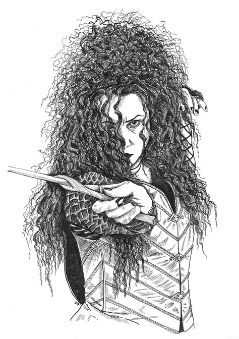 Bellatrix Lestrange Bellatrix Lestrange Sketch Harry Potter