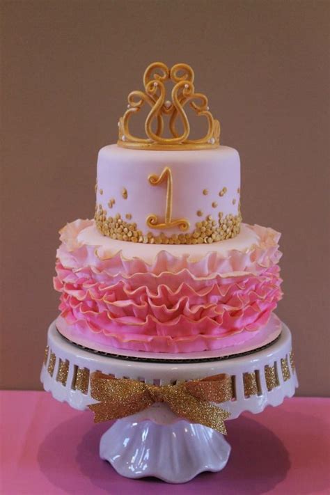 21 Pink And Gold First Birthday Party Ideas Pretty My Party Party