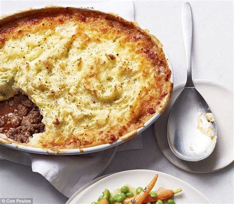 The shepherd of the hills. Food special: Shepherd's pie with cheese champ topping ...