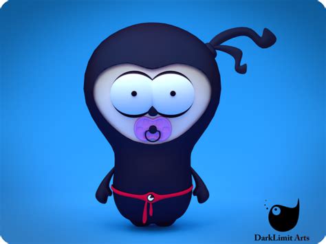 At the same time a ninja baby climbs out of her diary to tell her what a horrible person she is. Baby Ninja by DarkLimitArts on DeviantArt