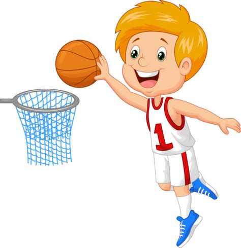 Youth Basketball Clip Art Vector Images And Illustrations Istock