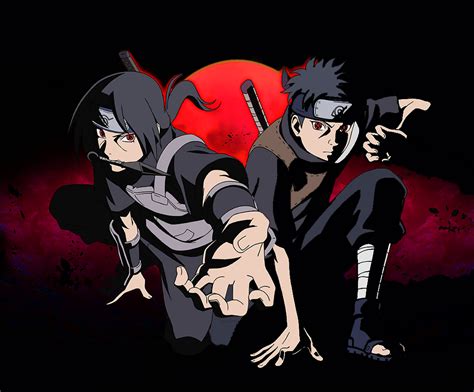 Itachi And Shisui Uchiha Wallpaper Shisui Itachi Naruto And Sasuke