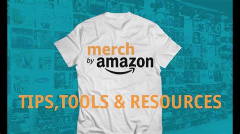 Merch By Amazon Tips Tools Resources How To Money Selling T Shirts On Amazon YouTube